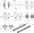 16 Set,SIM Pcs SIM Card Removal Tool Tray Openers Needle Ejector for All iPhone iPad Samsung Galaxy Smartphones & Smart