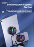 Mobile Phone Cooler, Rechargeable Semi Conductor Cell Phone Radiator with Colorful LED Light, Universal Magnetic Phone