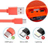 Alitutumao Flip 5 Fast USB Type C Charging Cable Cord Wall Charger Compatible with JBL Charge 4 Charge 5 JBL Flip 5 JBL Flip 6 JBL Pulse 4 JBL JR POP JBL Endurance Peak Wireless Speaker
