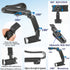 Sun Visor Car Phone Holder,1080° Multifunctional Sun Visor Universal 360 Rotating Rear View Mirror Phone Holder, Foldable Cell Phone Mount Clip for All Mobile Phones