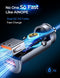 AINOPE Super Fast Car Charger USB Fast Charge 45W All Metal Adapter for iPhone 15/14/13/12/11/Samsung S24/S23