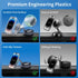 AAGJJ Holder,15W Android,360 3 Phone Holder for Model Y,Magnetic Phone Wireless Car Charger with Magsafe,Suction Cup