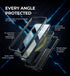 Dexnor Galaxy S24 Plus Case, Shockproof Full-Body Bumper, Built-in Slide Camera Cover, Screen Protector & Kickstand,