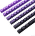YMDK Double Shot 108 Dyed PBT Shine Through OEM Profile Keycap for MX Switches Mechanical Keyboard (Purple Gradient)