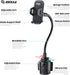 Esoulk 11 Car Cup Phone Holder, Car Phone Holder Cup Holder with Long Arm, Goose Neck Cupholder Phone Holder