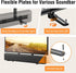 ELIVED 6.5" 17.7" 15 Lbs, YD5011 Soundbar Mount Under TV, Sound Bar TV Mounting Bracket with Holders Swivel to fit