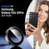 SiHPuoy 2 Sets S26 Camera Lens Protector for Samsung Galaxy Ultra, Metal Aluminum CircleTempered Glass Camera