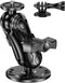 VAZESWIN Aluminum Alloy Camera Mount - with 1/4" Thread Tripod Adapter for Gopro