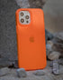 FELONY CASE - iPhone 12 Pro Max Neon Orange Clear Protective Case, TPU and Polycarbonate Shock-Absorbing Cover