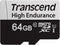 Transcend TS64GUSD350V 64GB UHS-I U1 Micro SD Memory Card