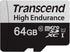 Transcend TS64GUSD350V 64GB UHS-I U1 Micro SD Memory Card