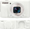 Camera Case for Canon PowerShot SX740/ SX730 Digital Camera, Soft Silicone Protective Bag Removable Lens Cover, Silicone Cover Rubber Soft Camera Case, White