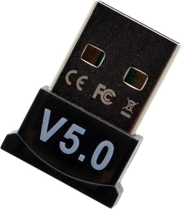 Deal4GO Mini USB Bluetooth 5.0 Adapter, Wireless Receiver for Windows 11/10/8/7 Laptop Mouse Keyboard Headphone