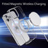 Magnetic Ring Sticker for MagSafe Phone Magnet 2 Pack, Upgrade Built-in Magnet for Wireless Charging, Universal Kit