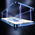 iPhone 15 Plus Privacy Case: Magnetic Titanium, Double-Sided Tempered Glass, Anti-Peep, Clear Back, Metal Frame.