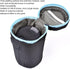 4Pcs Neoprene Waterproof DSLR Camera Lens Pouch Zipper Bag with Metal Hook for Camera Lens
