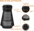LED Flame Speaker, Portable Waterproof Bluetooth Wireless Speaker with Stereo Sound, LED Flame Effect, Indoor/Outdoor