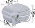 co2CREA Hard Case Replacement for SHOKZ OpenFit Open-Ear True Wireless Bluetooth Headphones, White