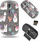 Unique Pattern Optical Wireless Mouse 2.4G Portable for Notebook, PC, Laptop - Cartoon Llama Alpaca Design