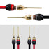 KK Cable YM-2C 10 Gauge(AWG) 1pair Set Speaker Wire with 24k Gold Plated Copper connectors, 5N OFC