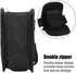 Acouto 9 Slots Nylon Filter Bag Case, Wallet Pouch Camera Lens Filter Carry Case with Shoulder Strap Photography