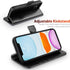 OCASE Compatible with iPhone 12 Case/Pro Wallet Case, PU Leather Flip Case with Card Holders, RFID Blocking Kickstand