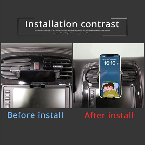 PIUGILH Car Phone Holder for Corvette C6 2005-2013, Phone Stand Accessories for Car