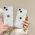Cutecasee 3D 11, Phone Case for Women/Girls, Butterfly Crystal Bling Glitter Clear Case for iPhone Compatible