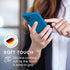 kwmobile Samsung Galaxy A32 5G Case - Soft Finish TPU Silicone Phone Cover (Blue Reef)