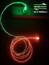 USB Cable 3A Type C 6.6ft/2m with RGB LED Light, Fast QC3.0 Charger for Galaxy S20/S10/S9 Plus/Note 20/Switch/LG V30.
