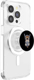 Shiba Inu Puppy Lover PS Funny Shiba Inu Puppy In A Baby Carrier. Dog Lover PopSockets PopGrip for MagSafe