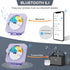 Portable CD Player with Bluetooth, Desktop CD Player with Speakers, Remote Control, LED Display, Supports CD/FM Radio