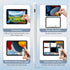 OTOUCH 2018-2025,Tilt A16(11th)/10/9/8 13/11 12.9/13/11 7/6/5 Findmy iPad Pencil Compatible with Apple iPad