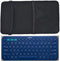 Black Neoprene Carrying Sleeve Case for Logitech K380 Multi-Device Bluetooth Keyboard and Arteck HB030B Wireless