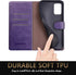 SUANPOT for Samsung Galaxy A71 5G Leather Wallet Case with RFID Credit Card Holder, Flip Folio Cover for Men Women