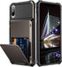 Vofolen Case for iPhone Xs, Wallet ID Slot Credit Card Holder, Scratch Resistant Dual Layer Protective Cover