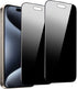 2-Pack 4 Way 360° Privacy Screen Protector for iPhone 15 Pro Max 6.7 Inches, Anti-Spy Tempered Glass Film, Face ID