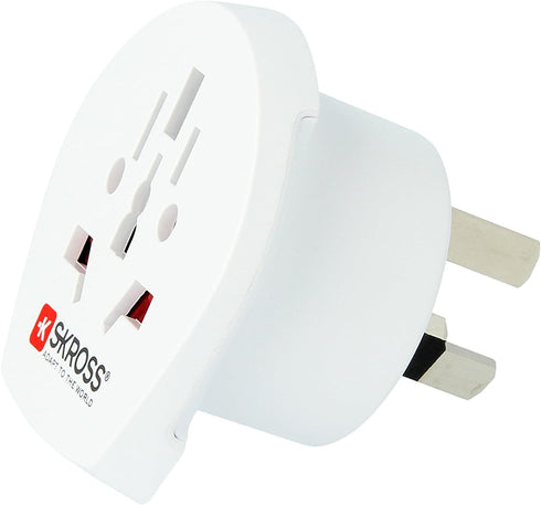 Skross Travel Adaptor for World to Australia/China, White