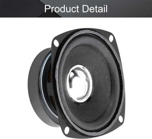 Fielect 1Pcs 8Ohm 20W External Magnet Speaker Loudspeaker, 78mm Dia