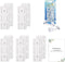 365Home 10-Pack Adhesive Punch-Free Socket Holder, Self Adhesive Desktop Socket Fixer, Power Strip
