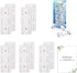 365Home 10-Pack Adhesive Punch-Free Socket Holder, Self Adhesive Desktop Socket Fixer, Power Strip