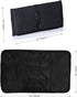 Patu Roll Up Electronics Accessories Travel Gear Organizer Case, Black, Portable Universal Kit Bag