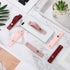 Weewooday 6 Pieces Phone Grip Holder Cell Phone Grip Strap Telescopic Finger Strap Stand Universal Finger Kickstand