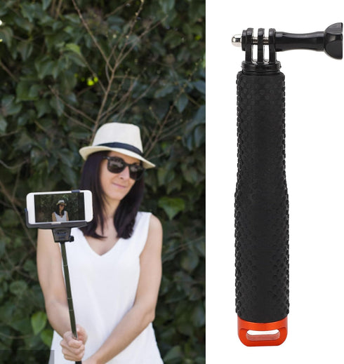 Vikye 9 Inch Selfie Stick, Aluminum Alloy Tripod with Non-Slip, Extendable Lightweight Selfie Stick for Action Sports
