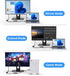 fairikabe 4K@60Hz, 4.9ft/1.5m PS5/PS4 HDMI to DisplayPort Cable Unidirectional HDMI Source to DP Monitor, Plug and Play