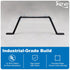 ICC 5" 25-Pack Plastic Cable Distribution D Ring, Non-Conductive Wall Cable Organizer, Cable Hanger & Wire Loop