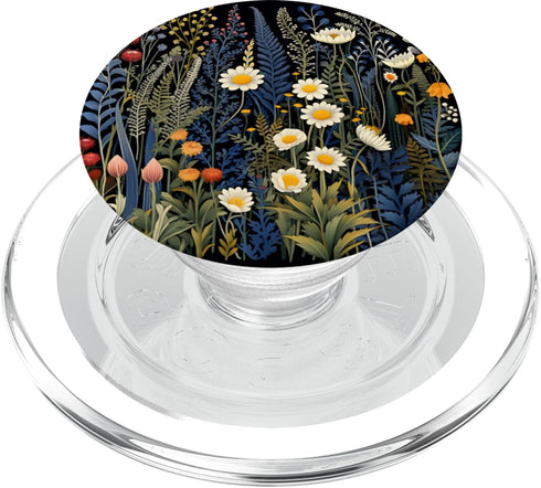 Wildflower Design Floral PopSockets PopGrip for MagSafe