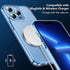 Red2Fire Compatible with iPhone 13 Pro Max Case, Clear Ultra Slim Thin Anti-Yellowing Shockproof Protective Case