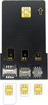 Gialer 4 1 2FF 3FF 4FF in smart Card sim Card Adapter for IC Card, SIM Card with Mini Micro Nano Size