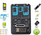 CARD DEVIL All in One Credit Card Size Slim SIM Adapter Kit With TF